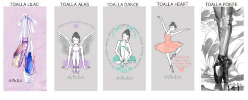 Toalla Motivos Danza El Petit Ballet