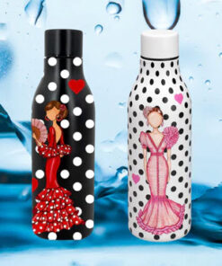 Botella Térmica Diseños Flamencos