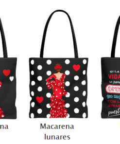 Bolso TOTE LOVER Diseños Flamencos