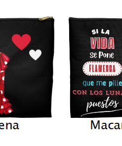 Neceser Tela Diseños Flamencos