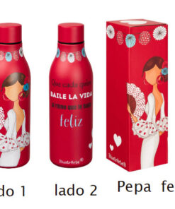 Botella Térmica Diseños Flamencos