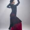 Sobre Falda Flamenca Davedans SOMBRA