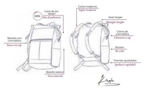 Mochila Danza KEOLA Dansez-Vous