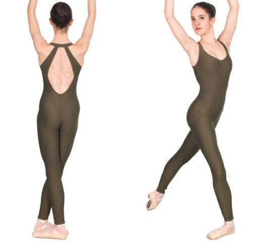Maillot Entero Ballet Espalda Abierta