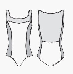 Bloch Maillot Collection Ballet CORA