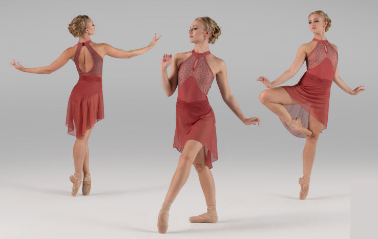 Maillot Ballet Rosa THALIE