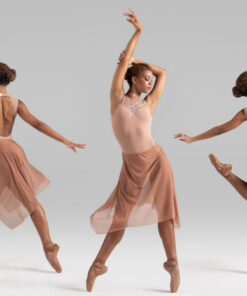 Falda Asimétrica Ballet Rosa FABIA