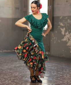 Falda Baile Flamenco Davedans AUREOLA