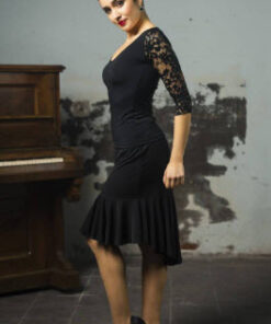 Camiseta Top Baile Salón/Latino Davedans OVALLE