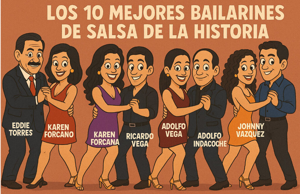los 10 mejores bailarinas de salsa de la historia