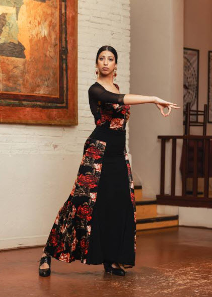 Falda Flamenca Davedans AZABACHE