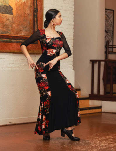 Falda Flamenca Davedans AZABACHE