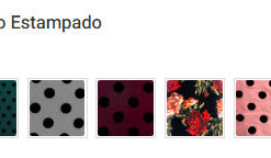 punto elastico estampado