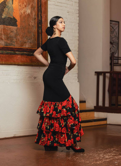 Falda Baile Flamenco Davedans JEREZ
