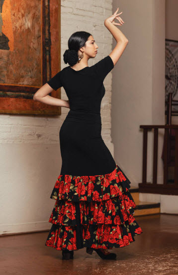 Falda Baile Flamenco Davedans JEREZ